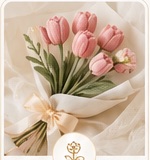 Chenille flower bouquet
